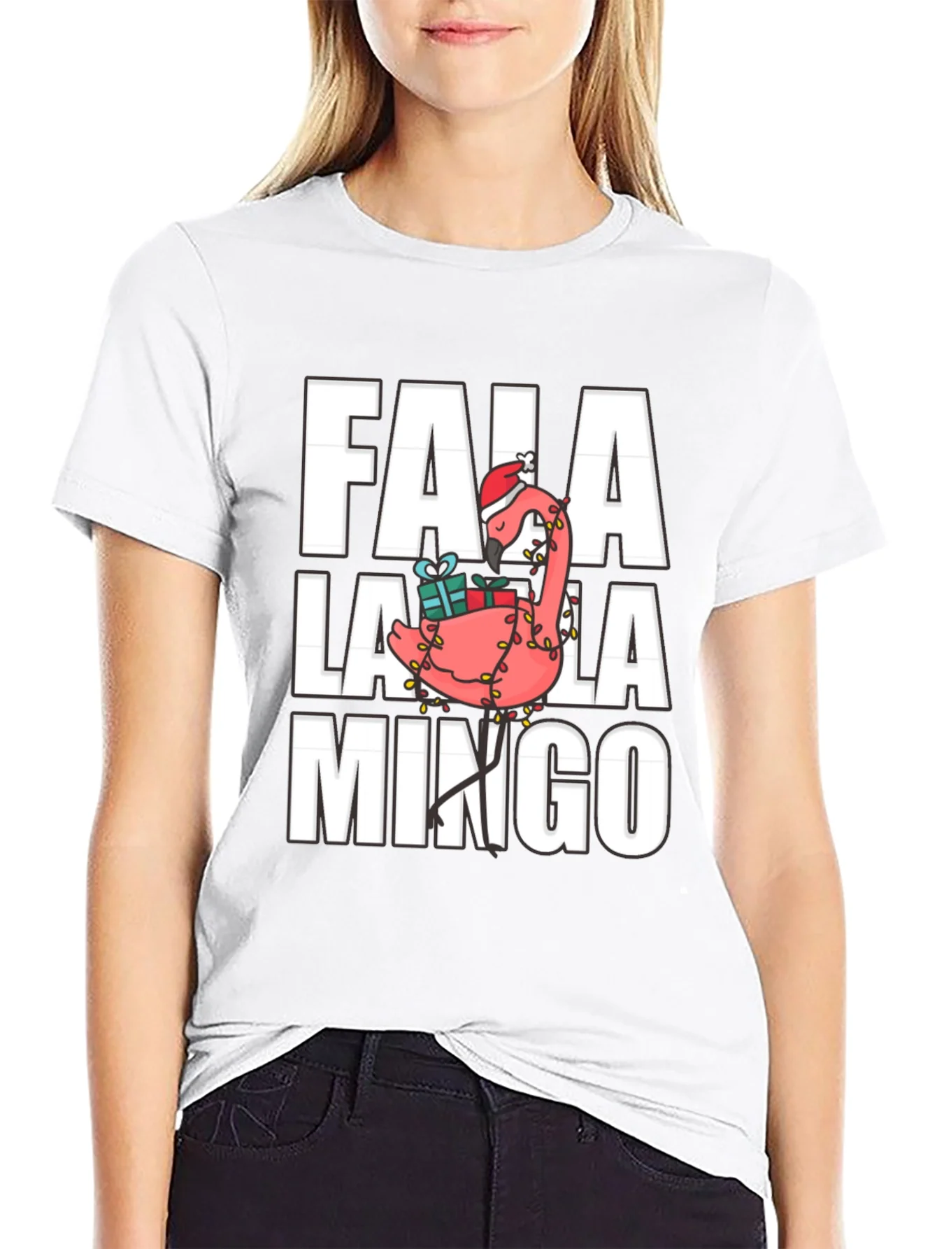 Camiseta Navide?a Fala La La Mingo Flamenco
