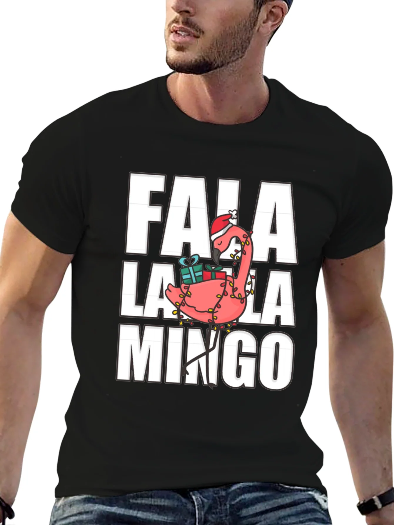 Camiseta Navide?a Fala La La Mingo Flamenco
