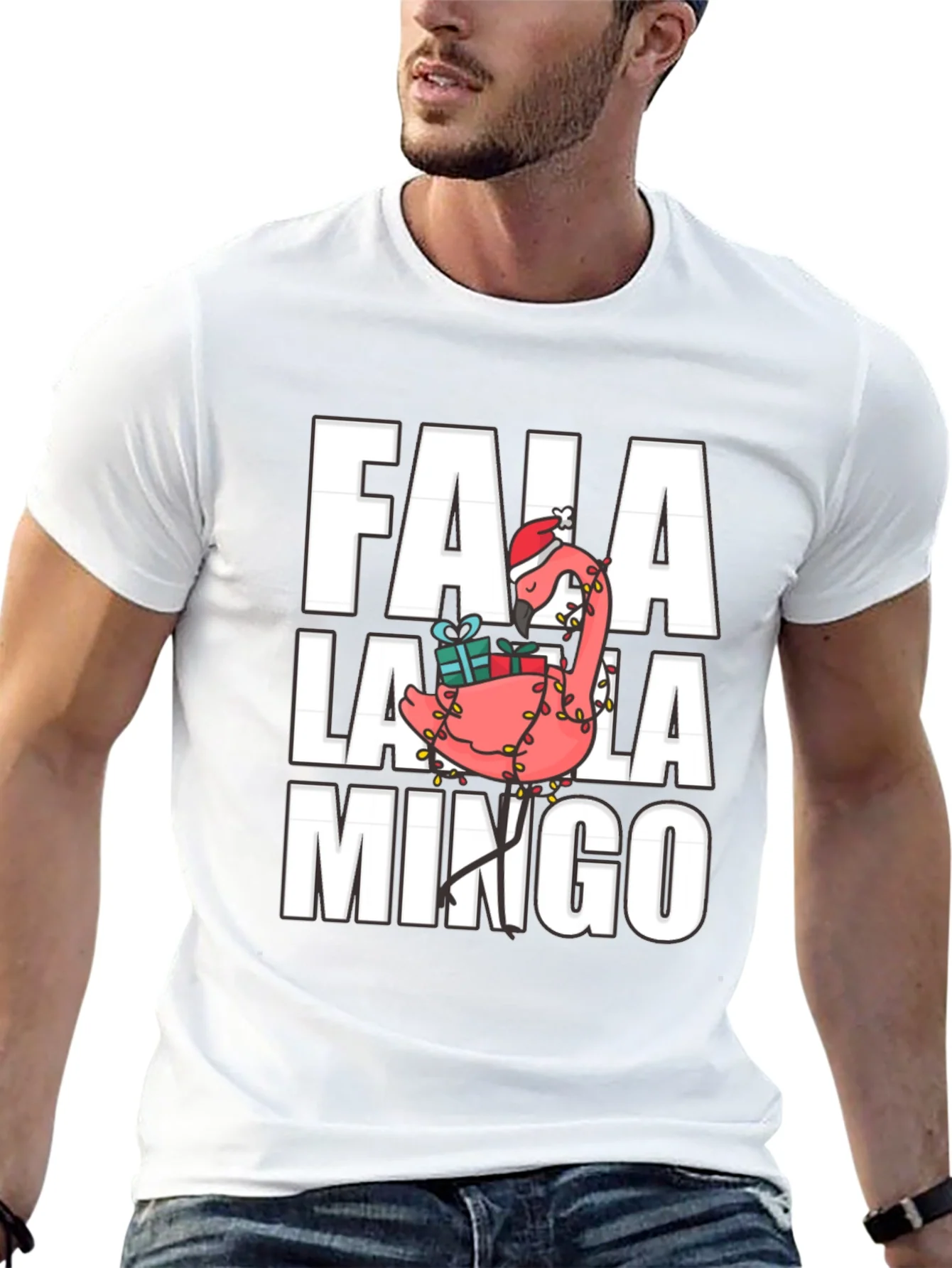 Camiseta Navide?a Fala La La Mingo Flamenco