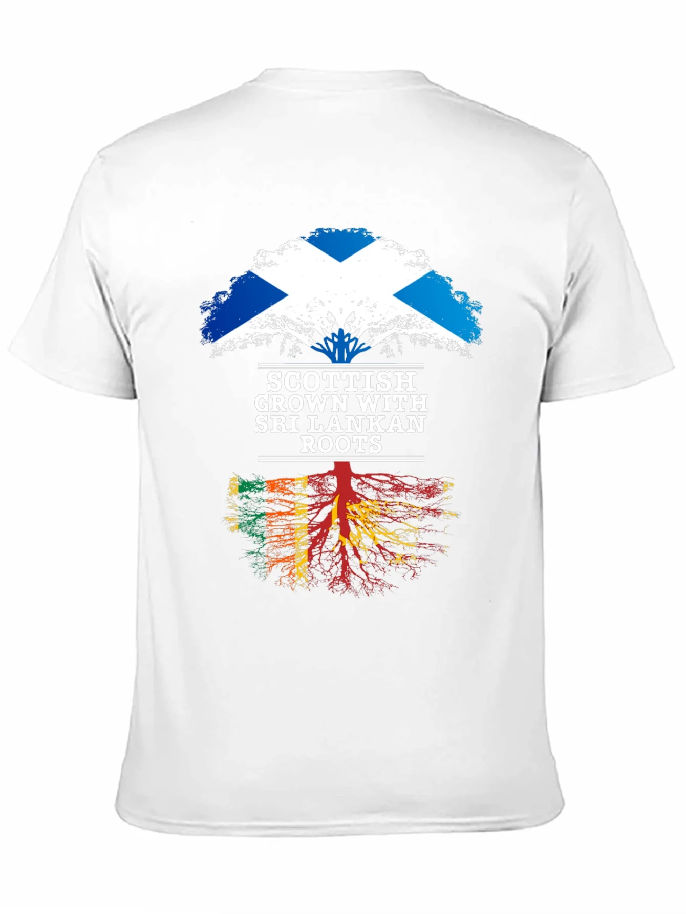 Camiseta Hombre Ra¨ªces Escocesas Sri Lanka