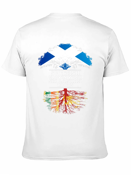 Camiseta Hombre Ra¨ªces Escocesas Sri Lanka