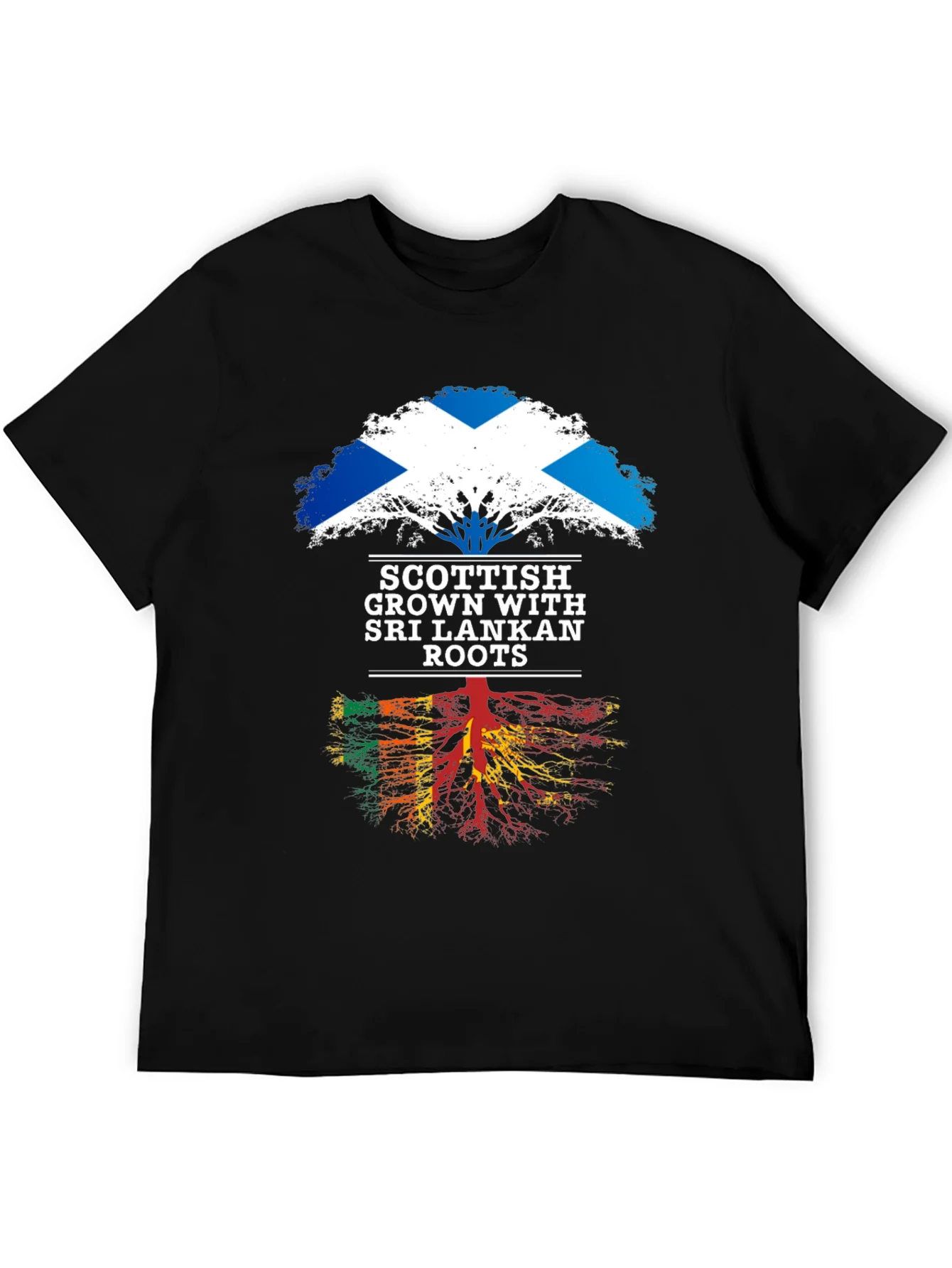 Camiseta Hombre Ra¨ªces Escocesas Sri Lanka