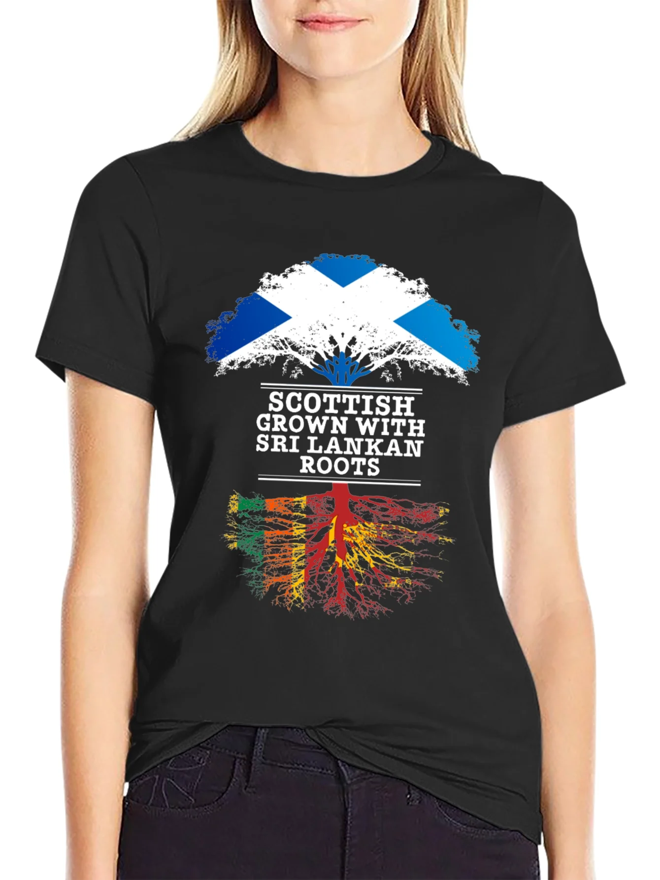 Camiseta Hombre Ra¨ªces Escocesas Sri Lanka