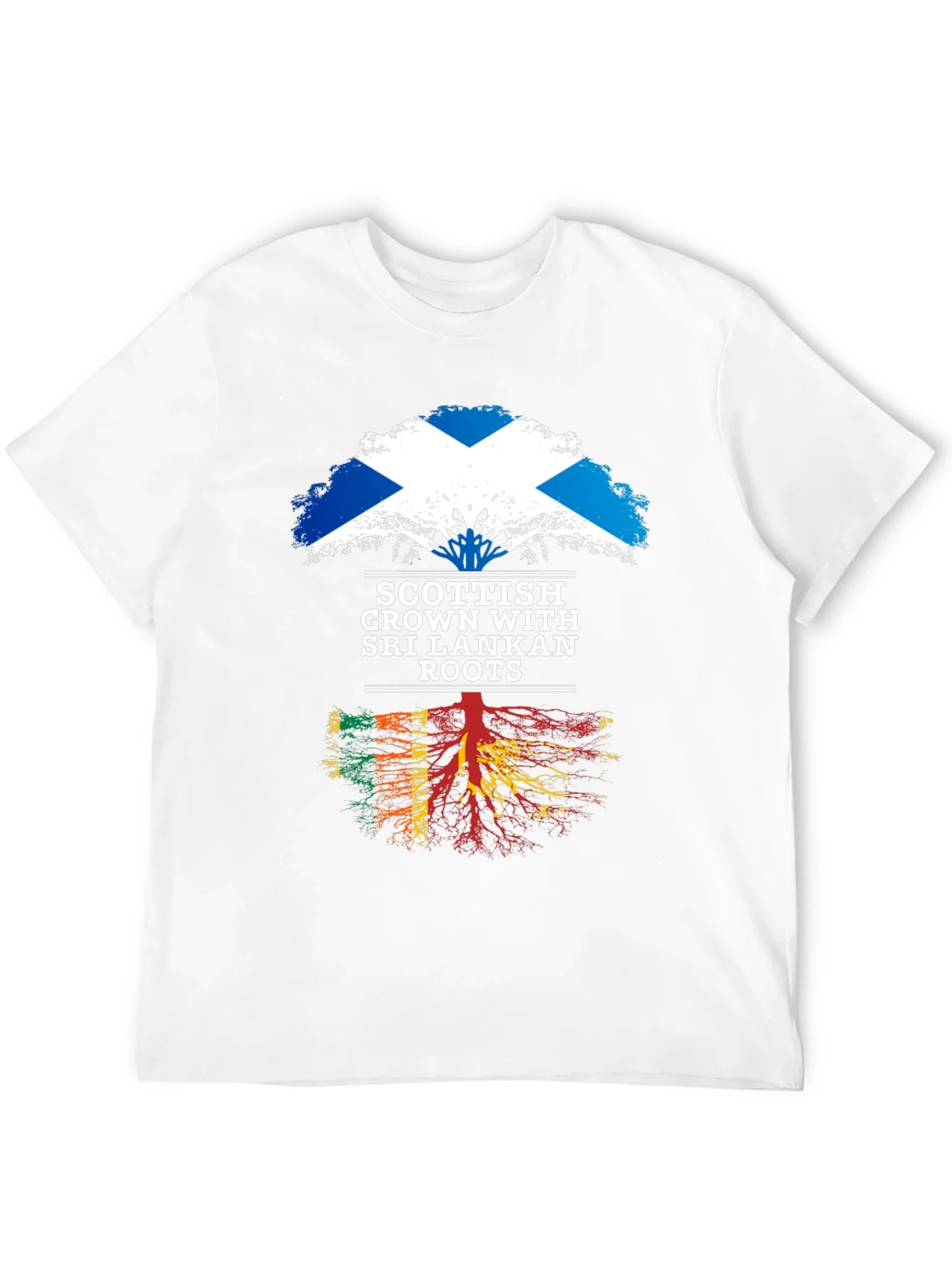 Camiseta Hombre Ra¨ªces Escocesas Sri Lanka