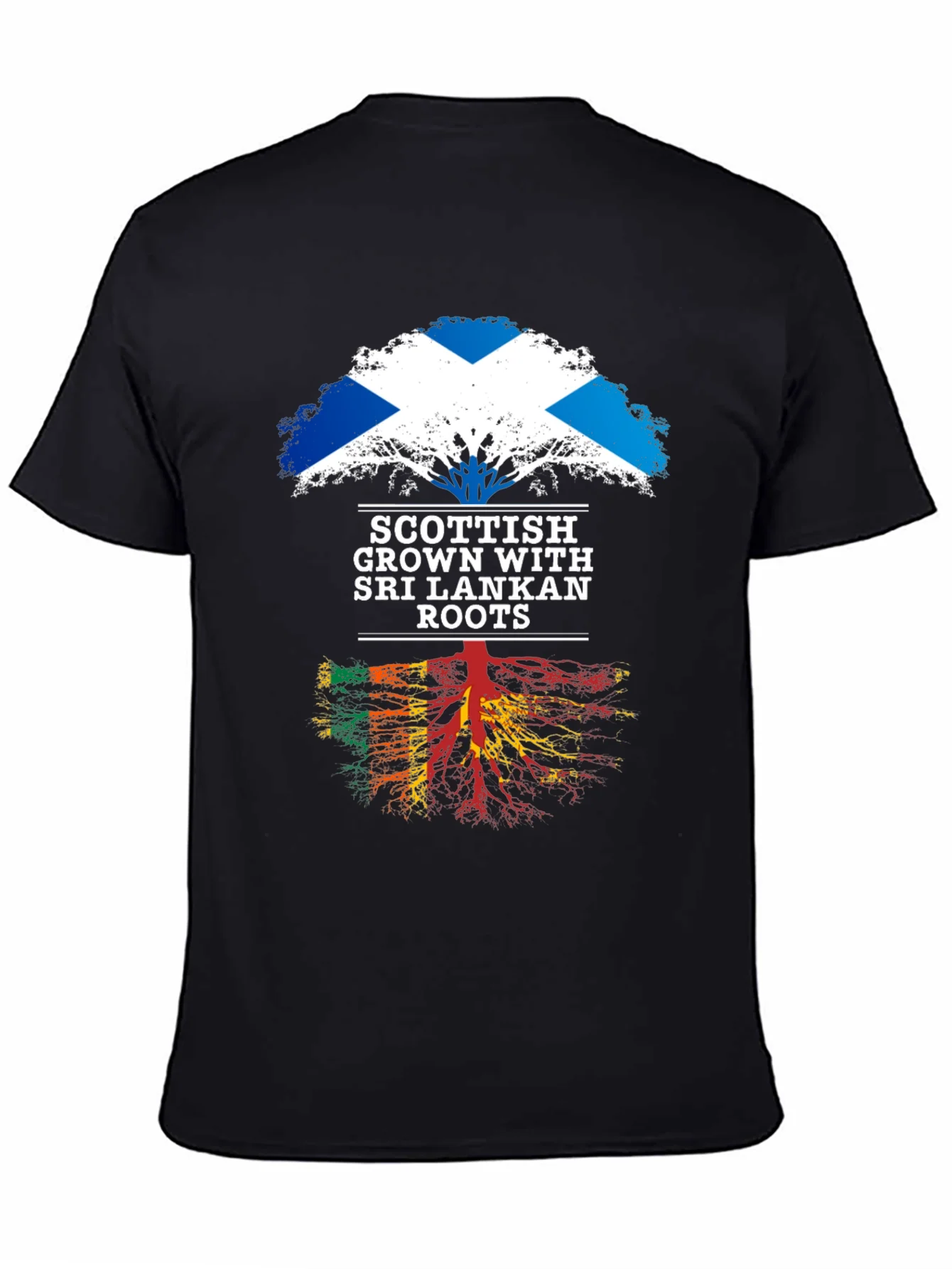 Camiseta Hombre Ra¨ªces Escocesas Sri Lanka