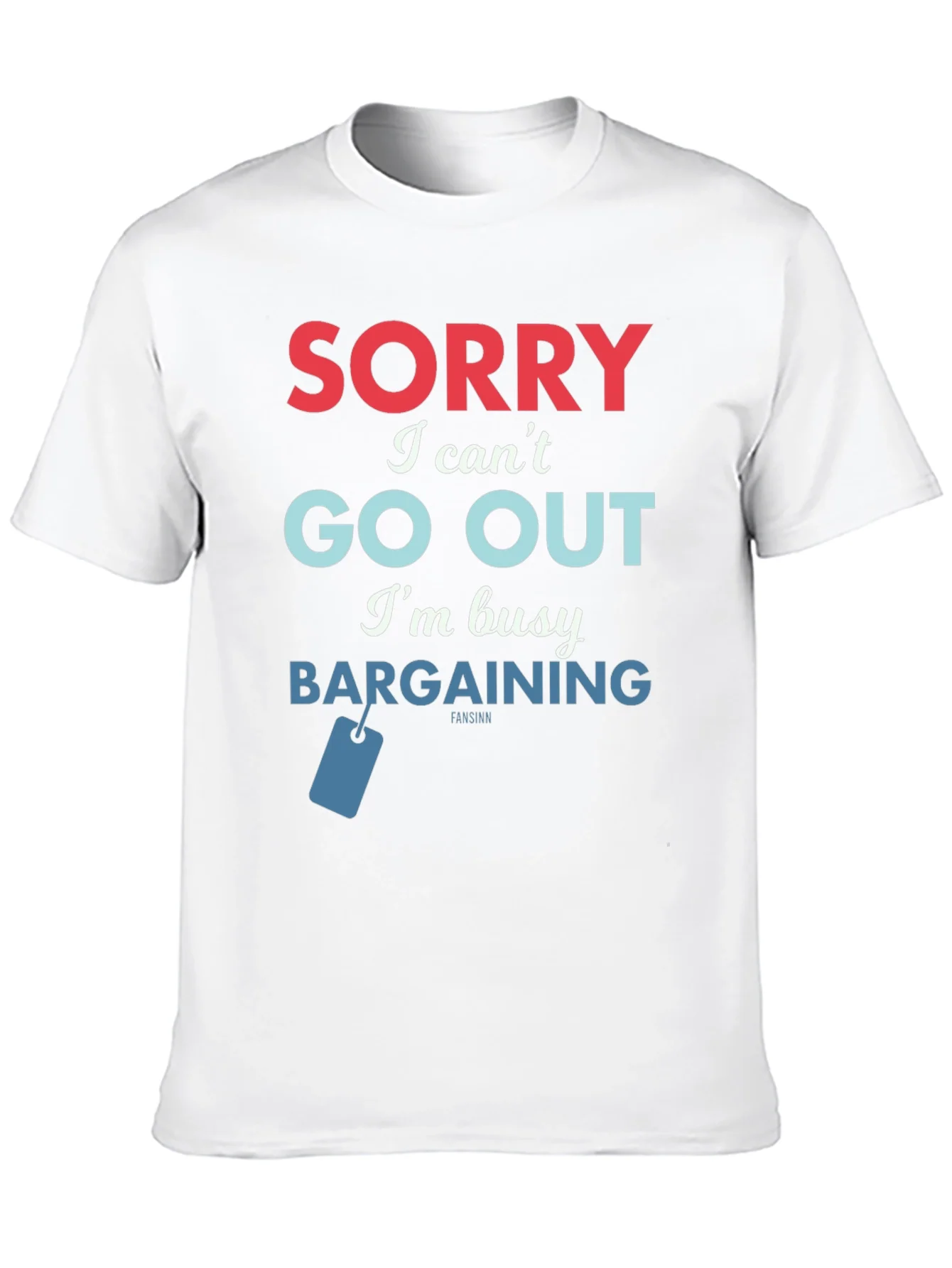 Camiseta Hombre: Lo Siento Estoy Regateando