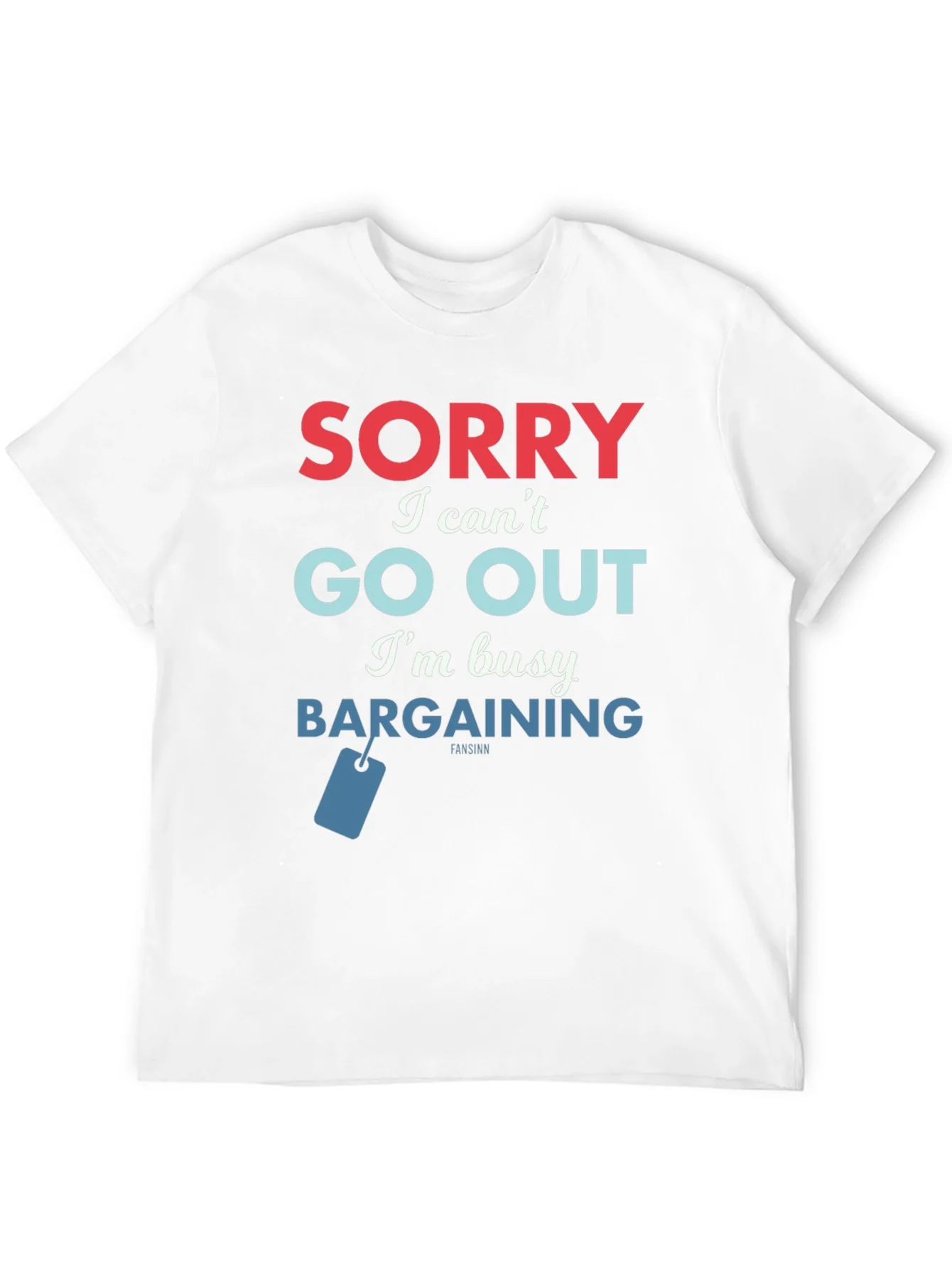 Camiseta Hombre: Lo Siento Estoy Regateando