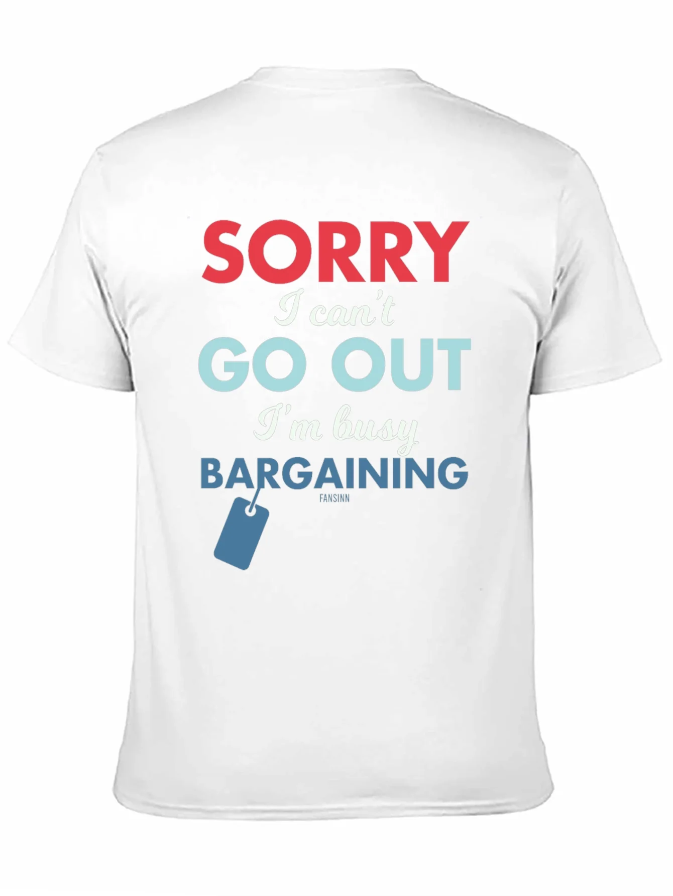 Camiseta Hombre: Lo Siento Estoy Regateando