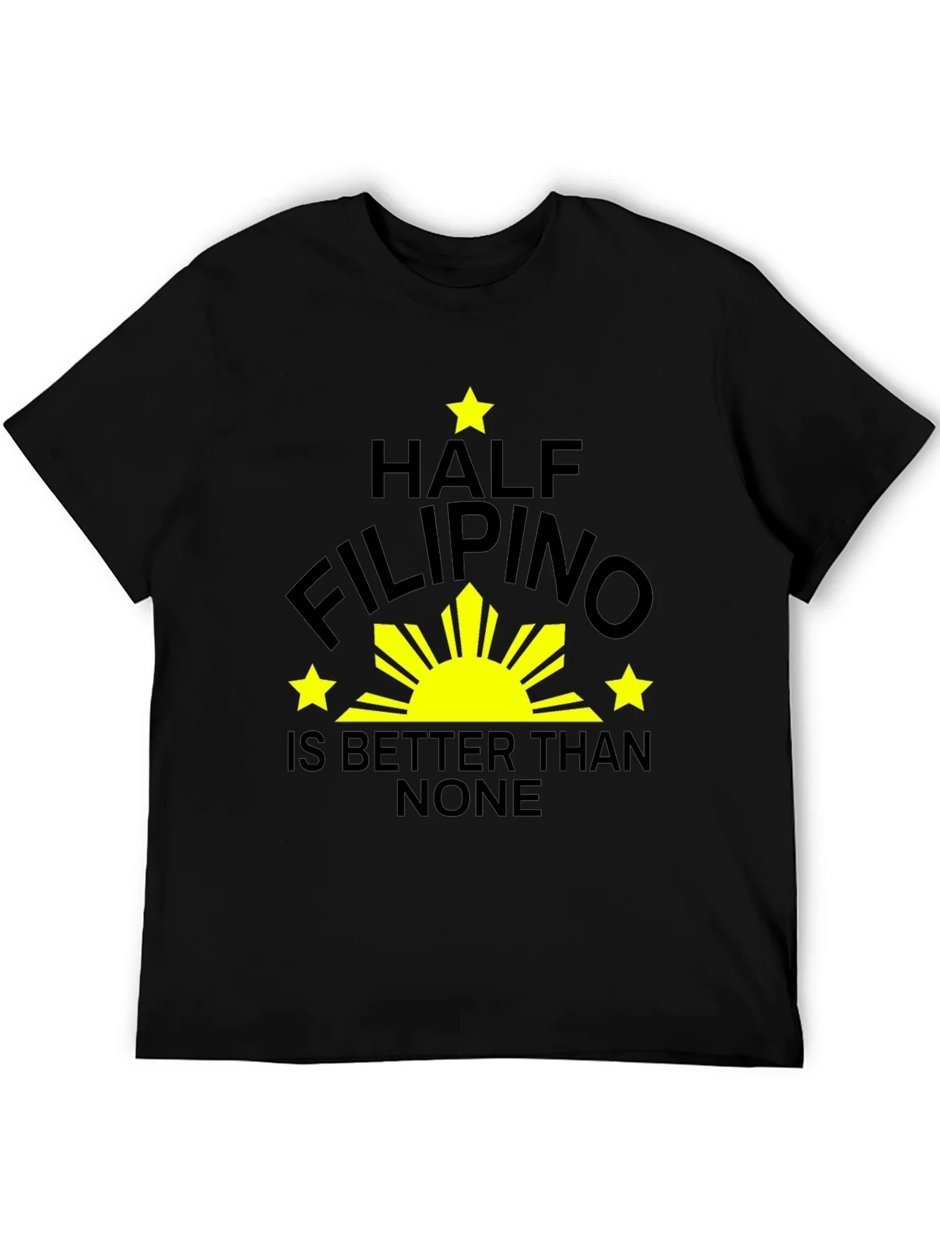 Camiseta Negra Mitad Filipino