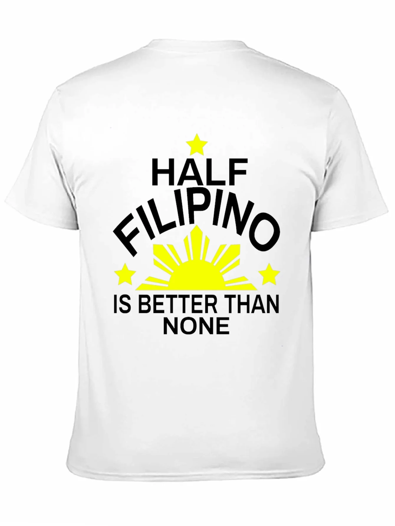 Camiseta Negra Mitad Filipino