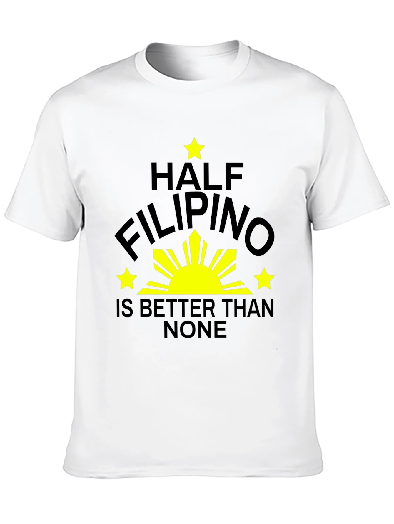 Camiseta Negra Mitad Filipino
