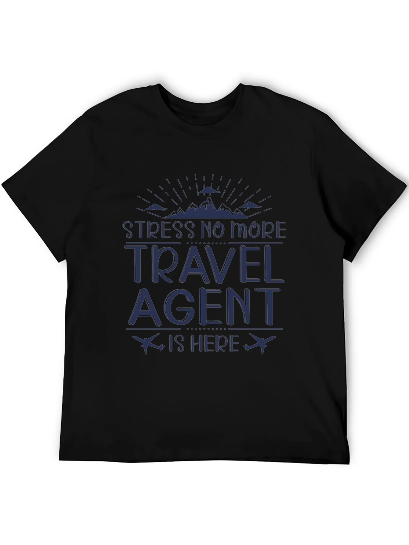 Rebbecca Stress No More Travel Agent T-Shirt