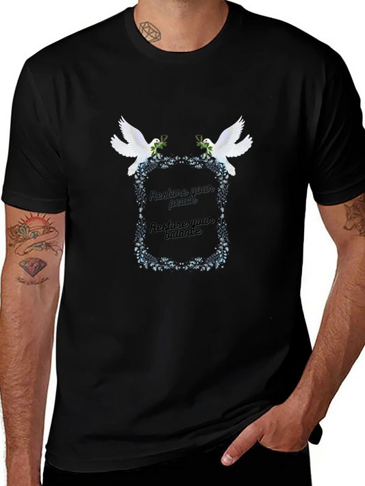 Rebbecca Peace & Balance Dove Graphic Tee - Unisex