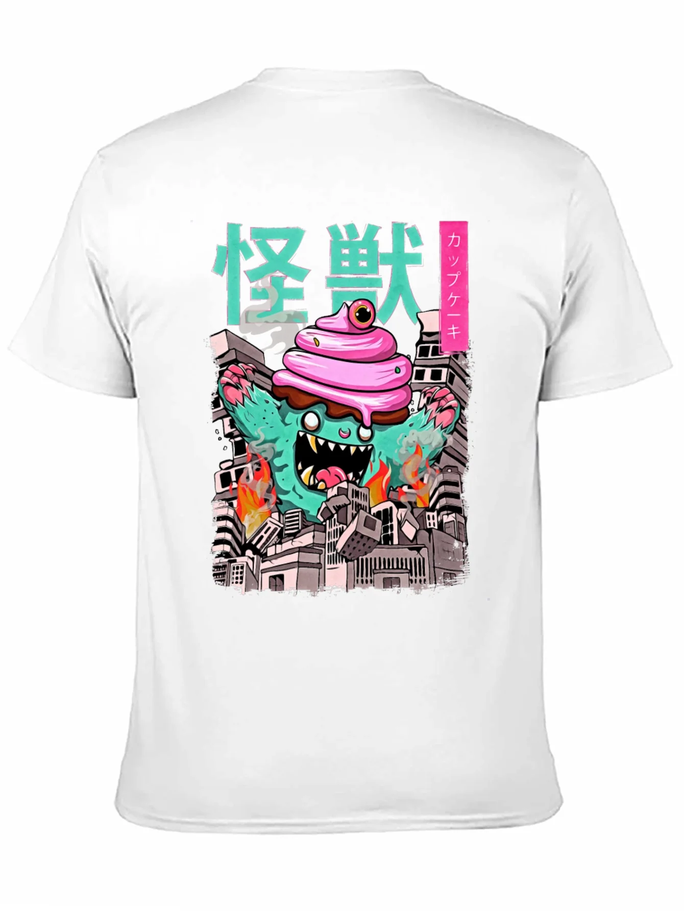 Rebbecca Cupcake Kaiju Graphic Tee - Monster T-Shirt