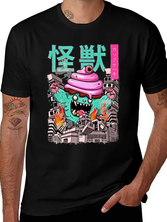 Rebbecca Cupcake Kaiju Graphic Tee - Monster T-Shirt