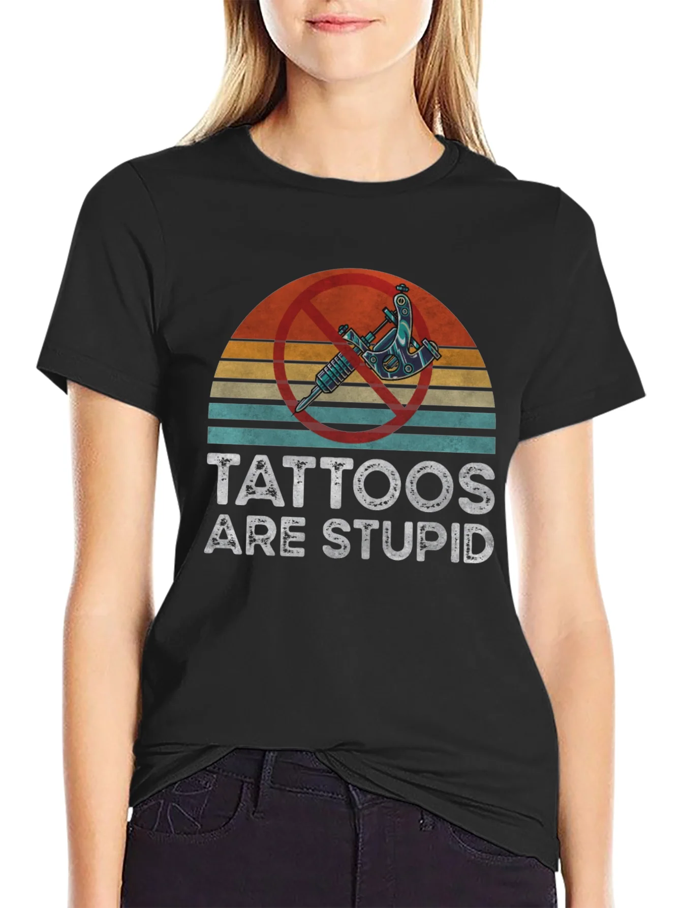 Rebbecca Tattoos are Stupid Graphic Tee