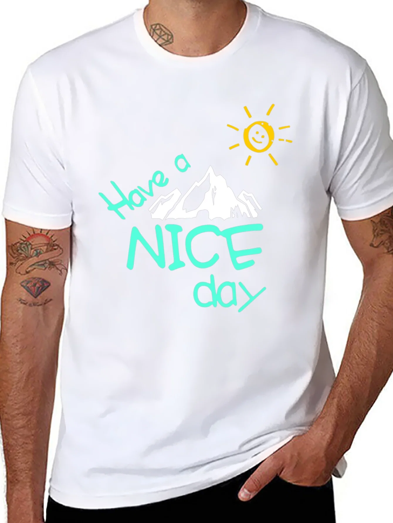 Rebbecca Have A Nice Day Graphic T-Shirt