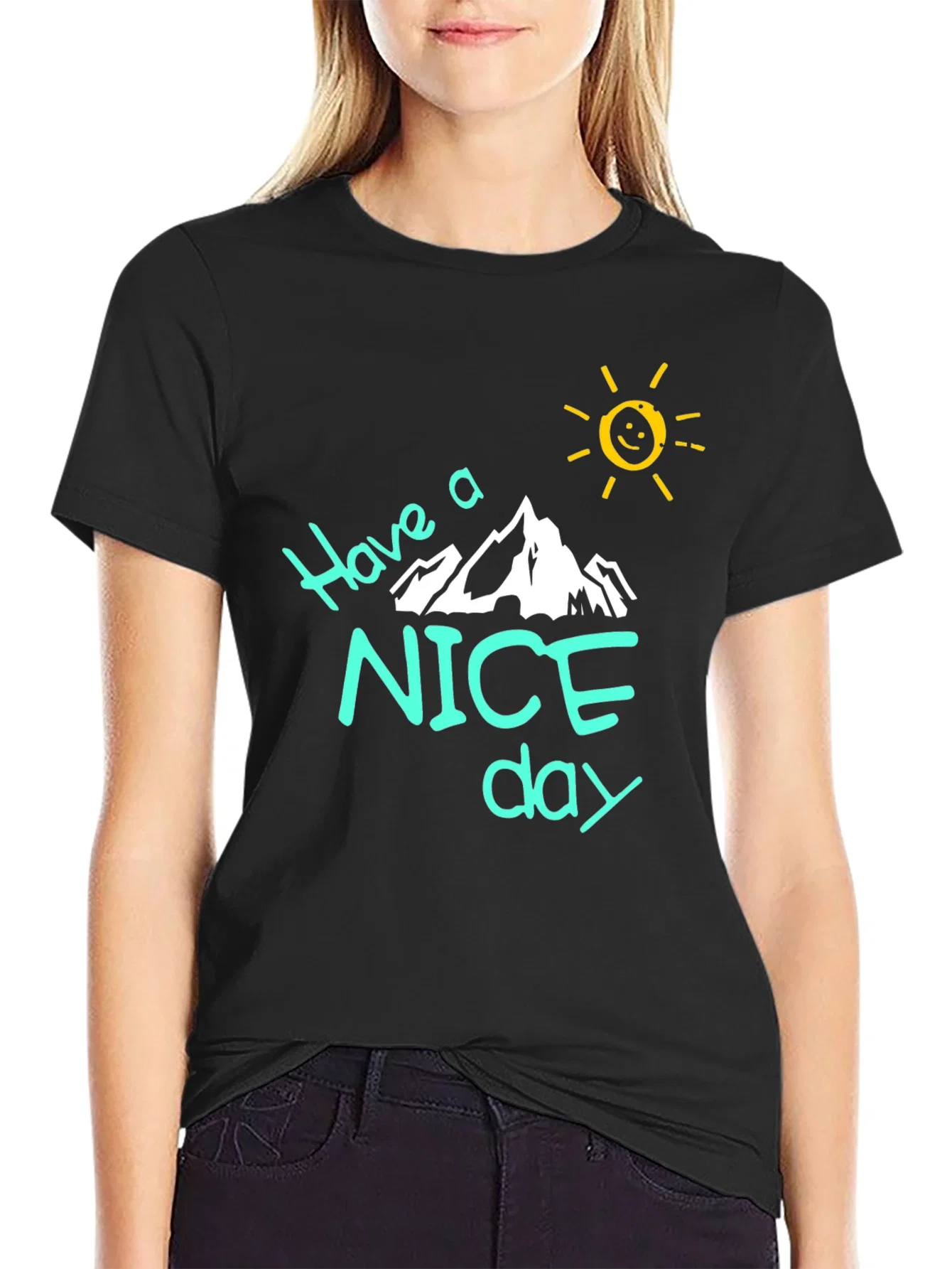 Rebbecca Have A Nice Day Graphic T-Shirt