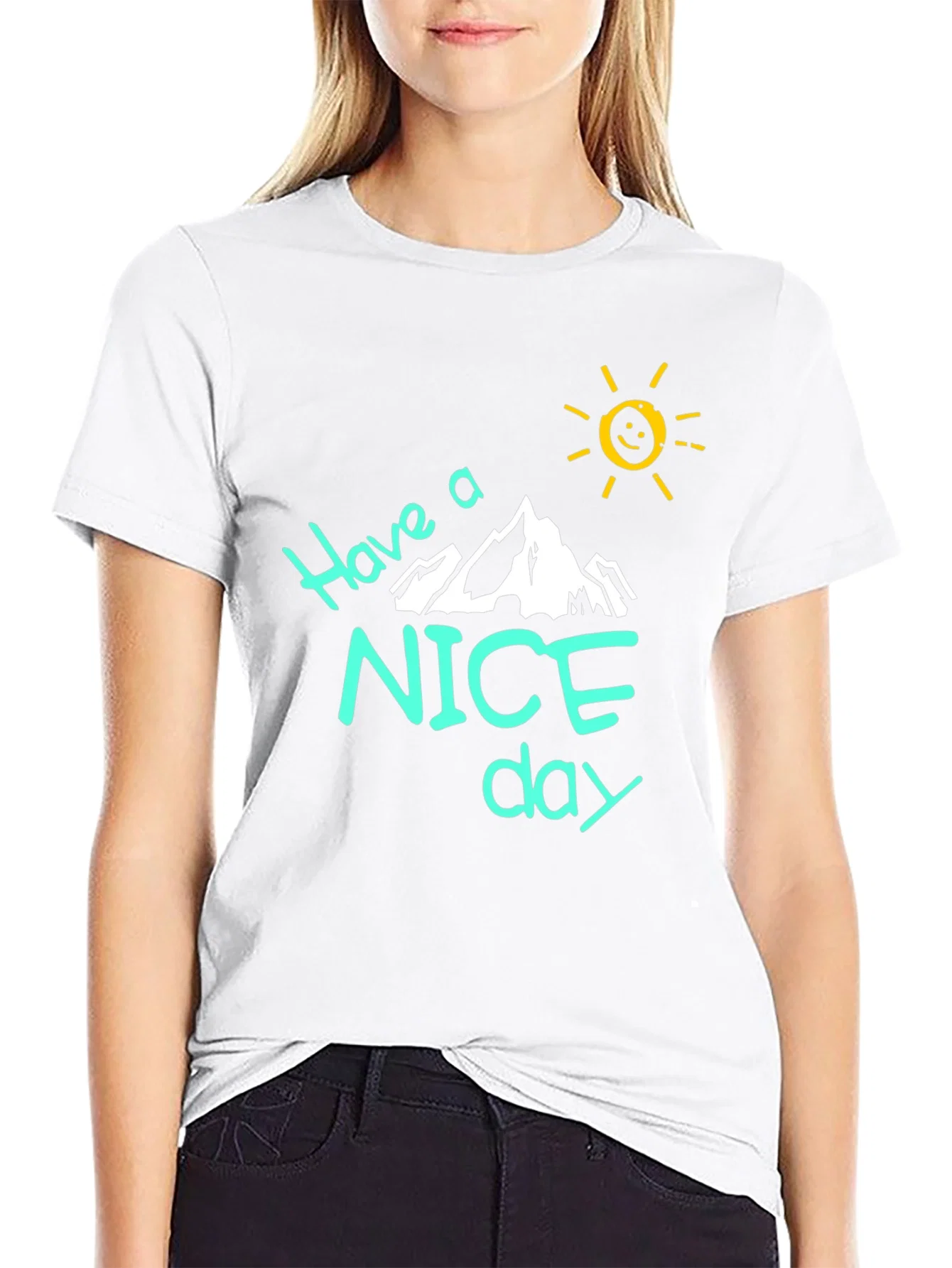 Rebbecca Have A Nice Day Graphic T-Shirt