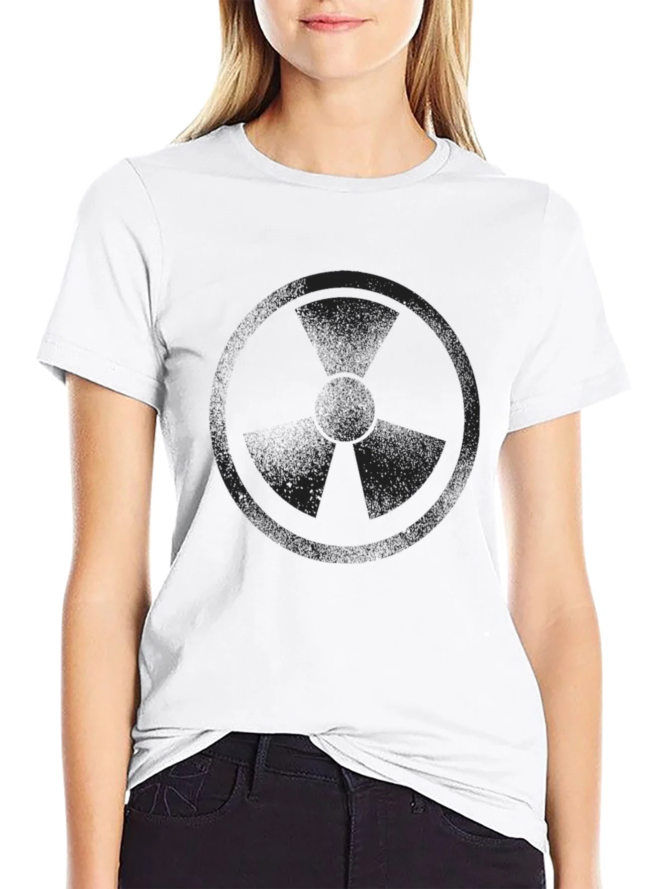 Rebbecca Black Radiation Symbol Graphic T-Shirt