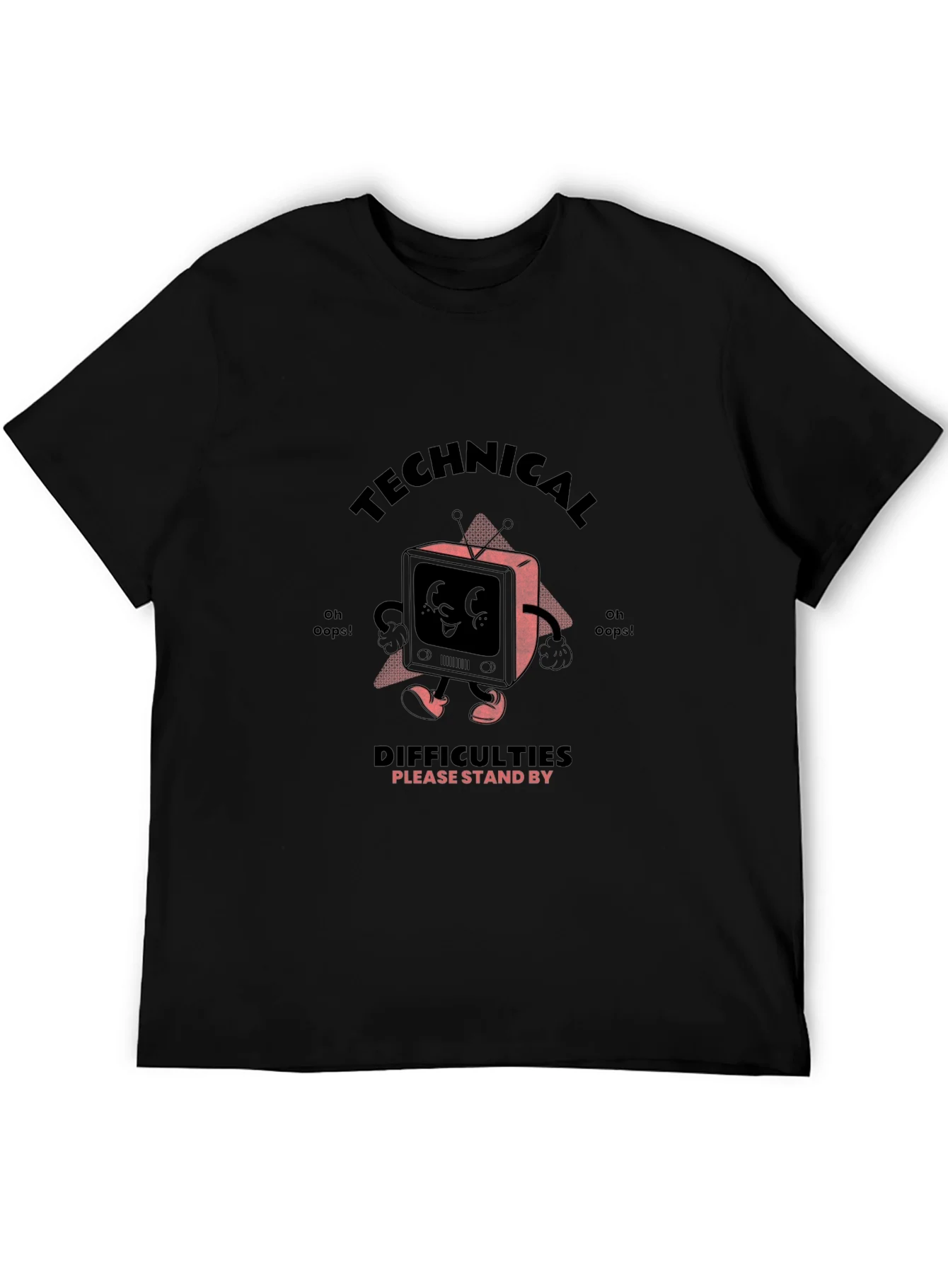 Rebbecca Technical Difficulties Stand By Graphic T-Shirt