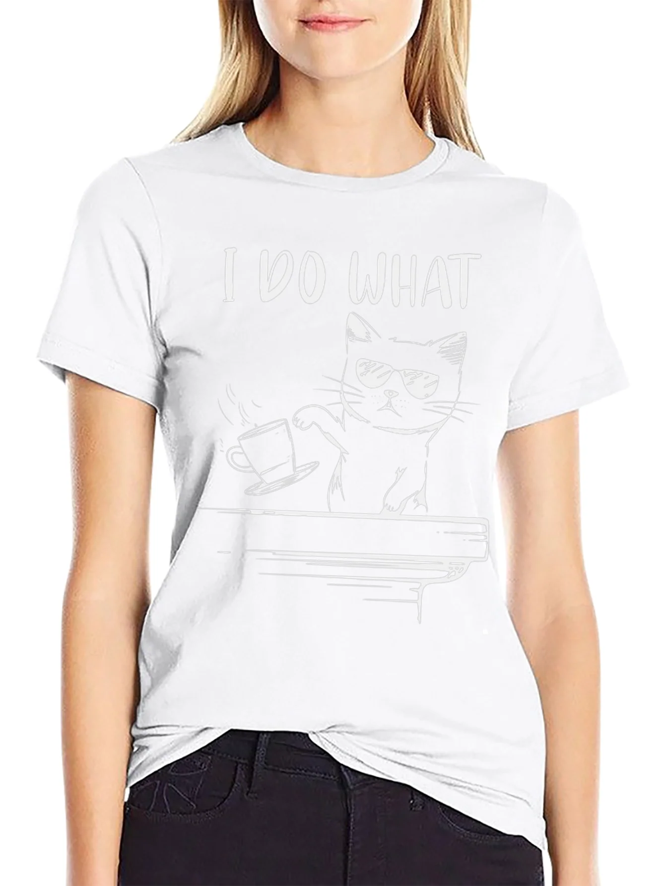 Rebbecca I Do What I Want Cat T-Shirt