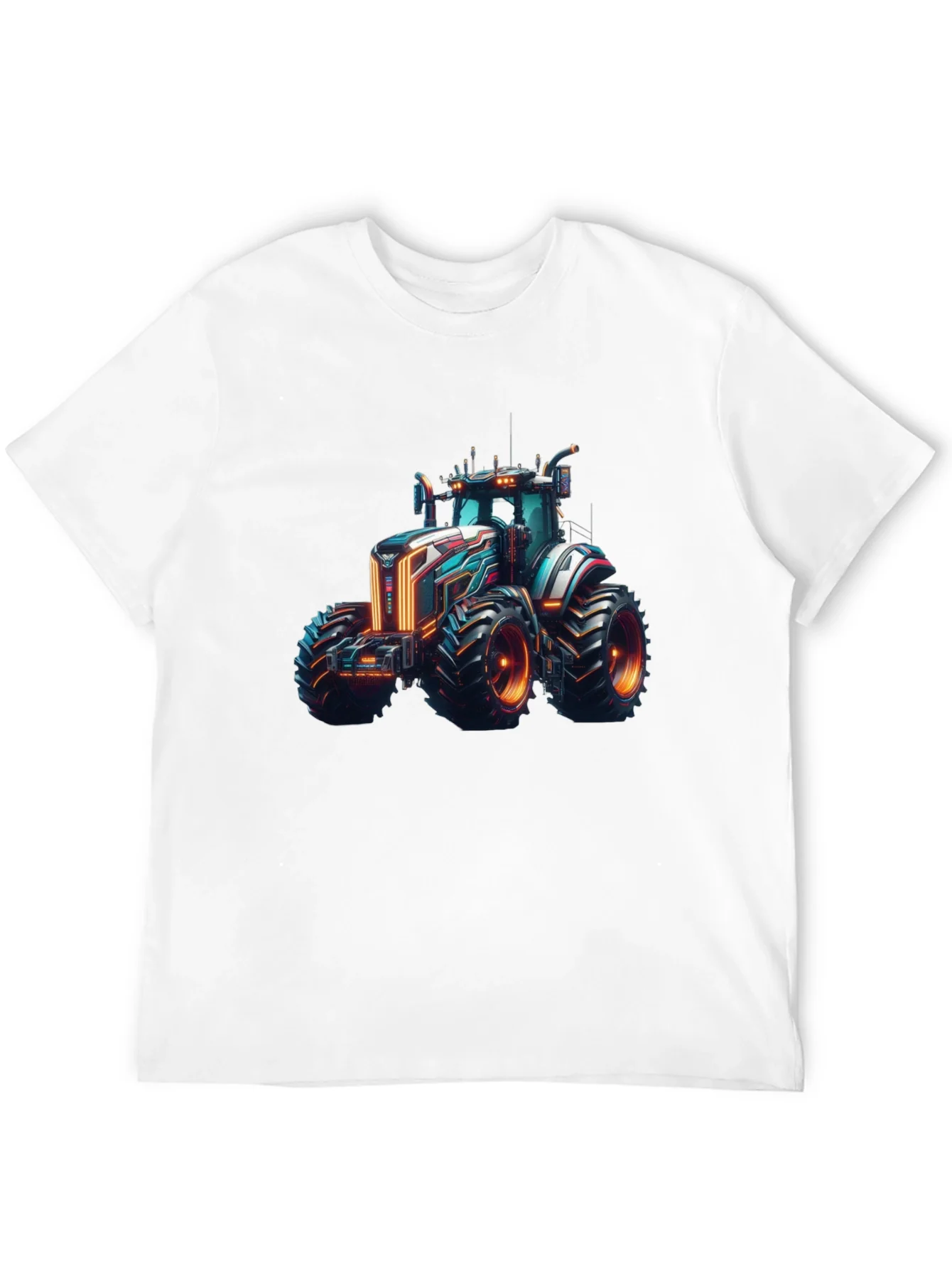 Rebbecca Futuristic Tractor Graphic Tee
