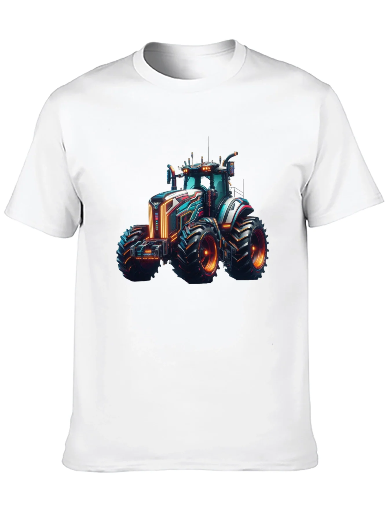 Rebbecca Futuristic Tractor Graphic Tee