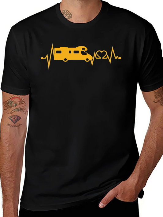 Rebbecca RV Heartbeat T-Shirt - Adventure is Calling!