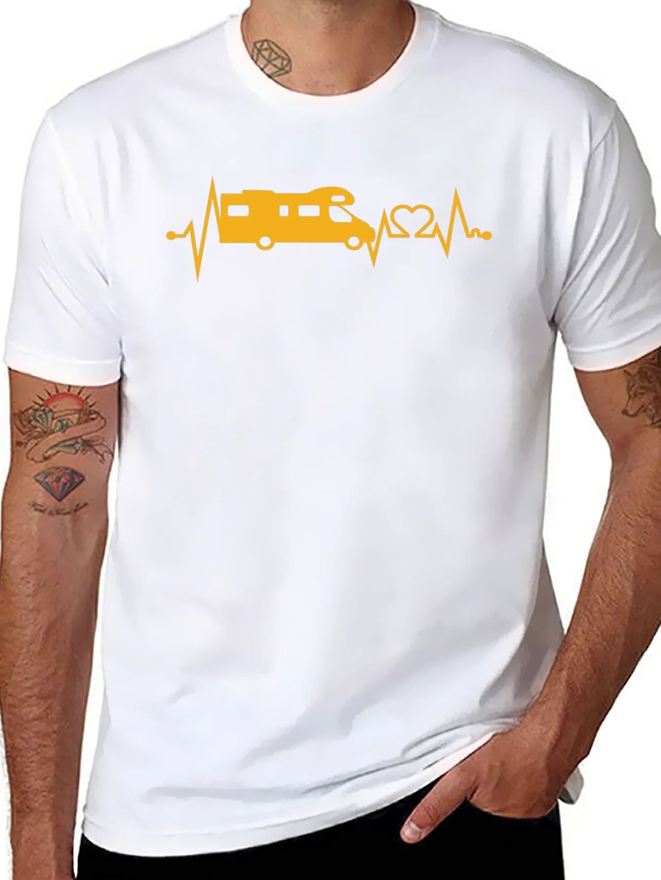 Rebbecca RV Heartbeat T-Shirt - Adventure is Calling!