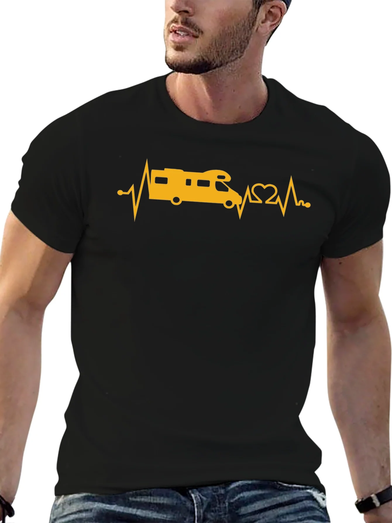 Rebbecca RV Heartbeat T-Shirt - Adventure is Calling!