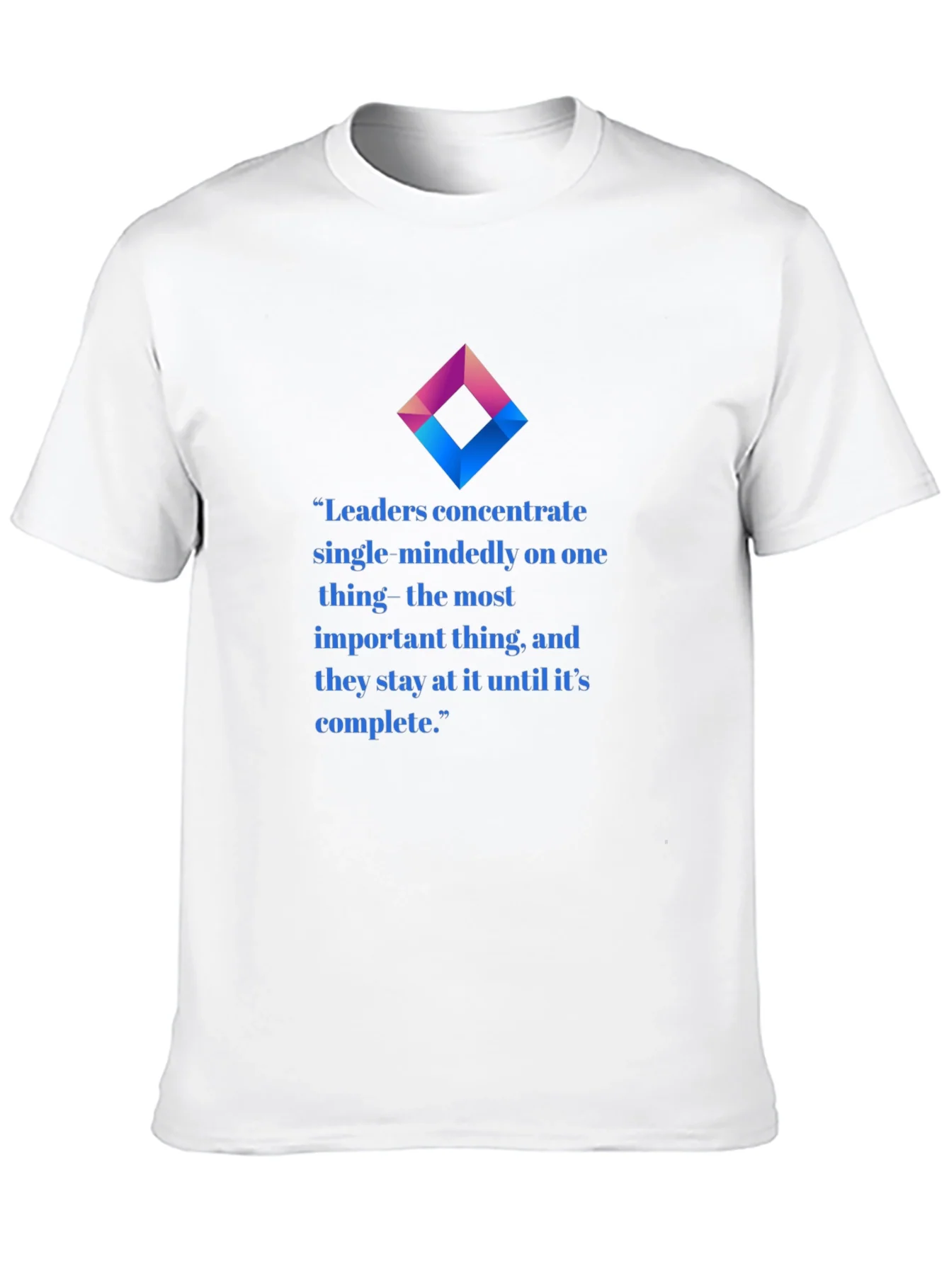 Rebbecca Inspirational Leaders Quote T-Shirt