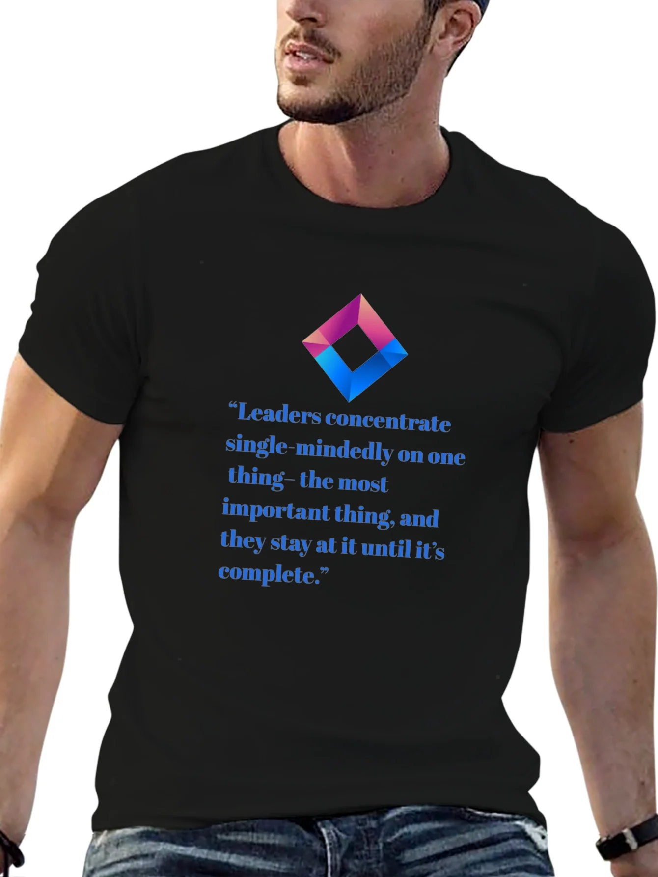 Rebbecca Inspirational Leaders Quote T-Shirt
