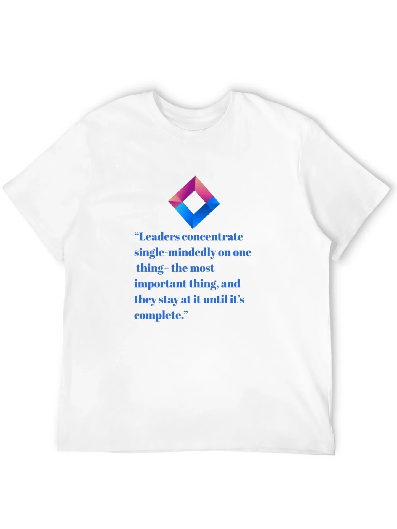 Rebbecca Inspirational Leaders Quote T-Shirt