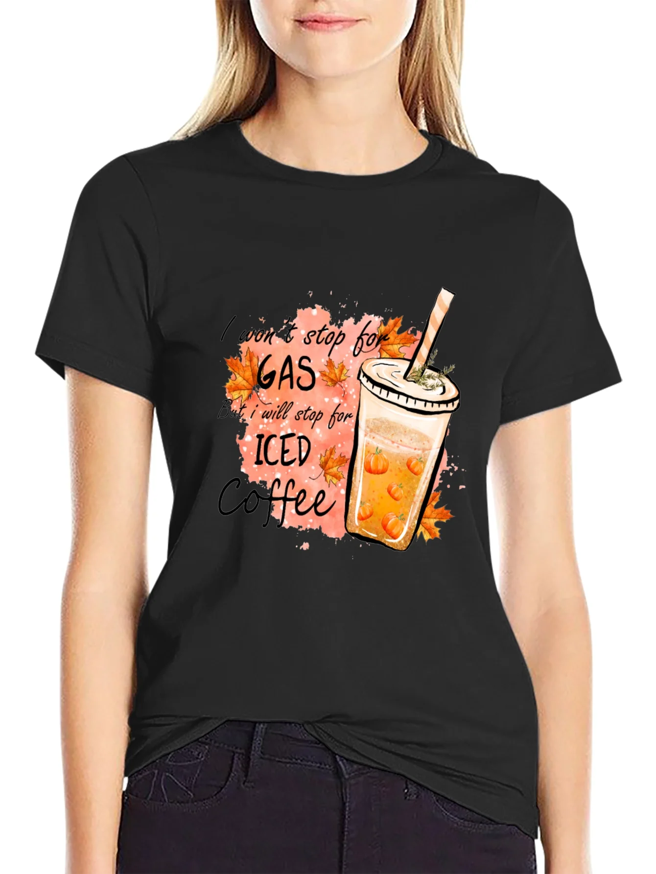 Rebbecca Iced Coffee Fall T-Shirt