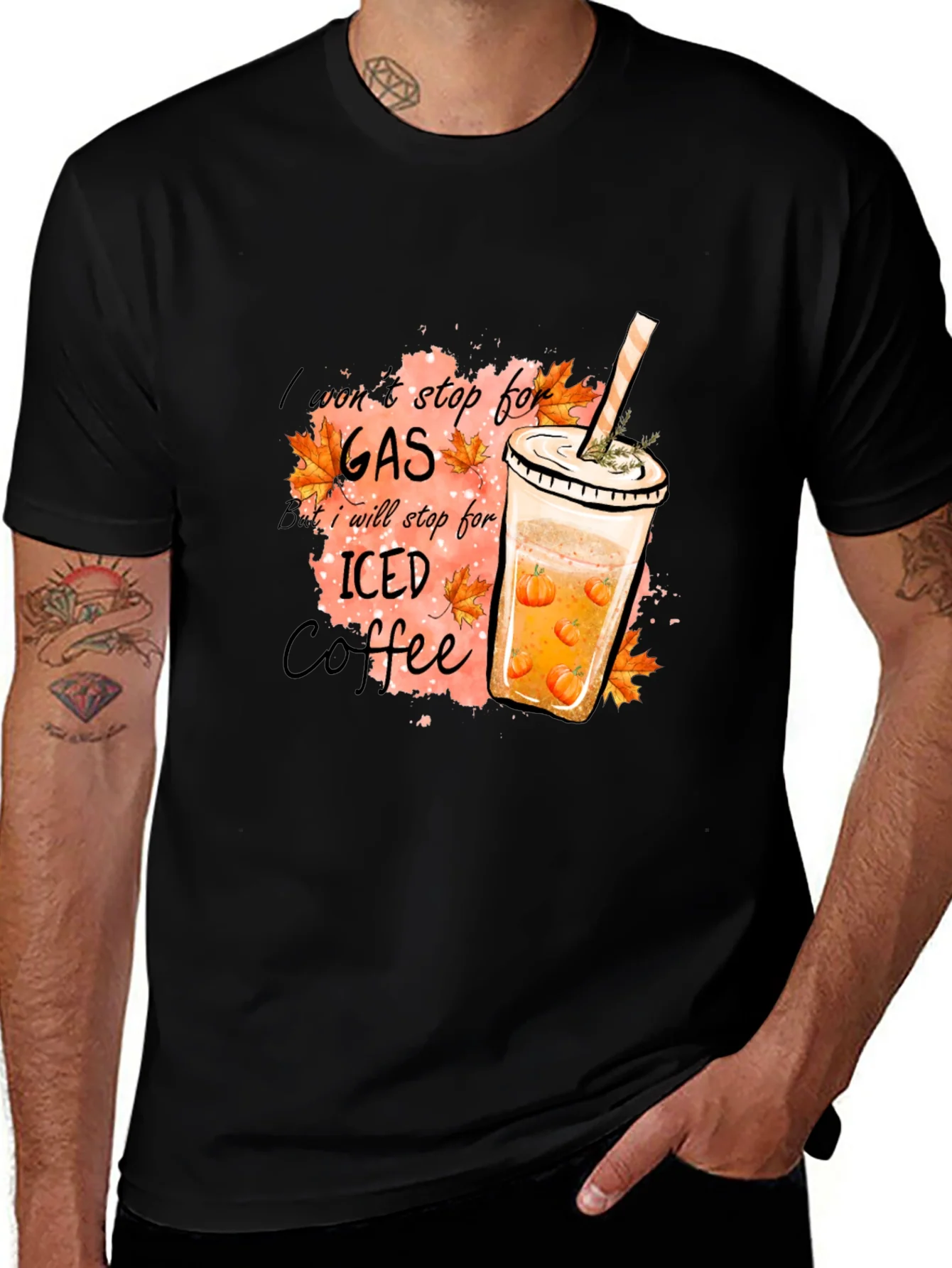 Rebbecca Iced Coffee Fall T-Shirt