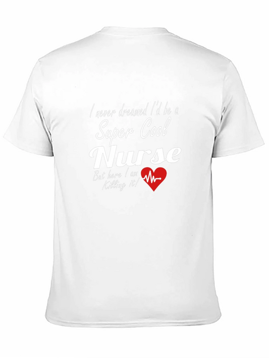 Rebbecca Super Cool Nurse T-Shirt - Novelty Gift for Nurses