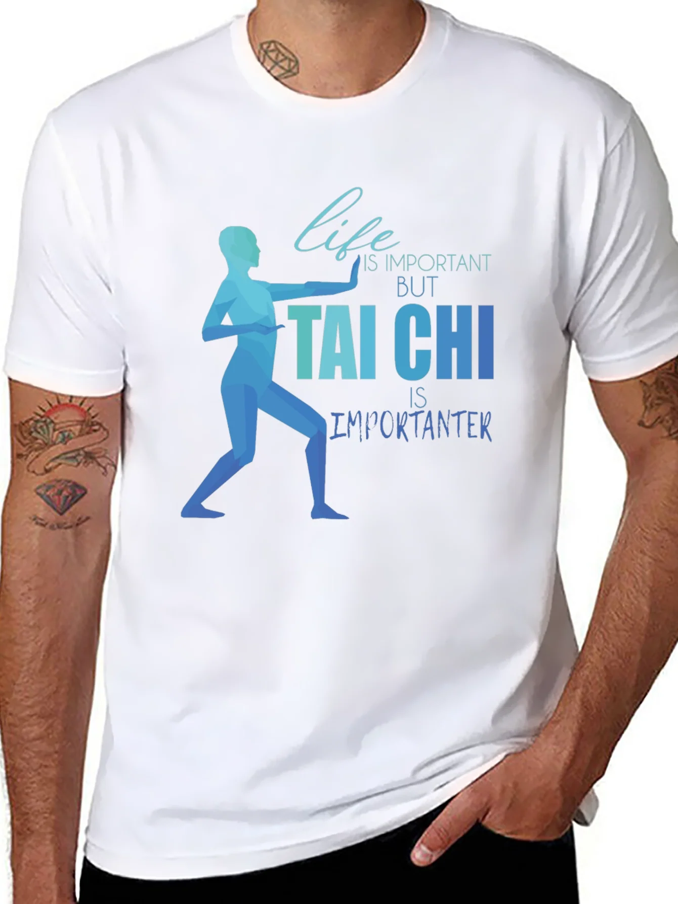 Rebbecca Tai Chi Is Importanter Graphic Tee