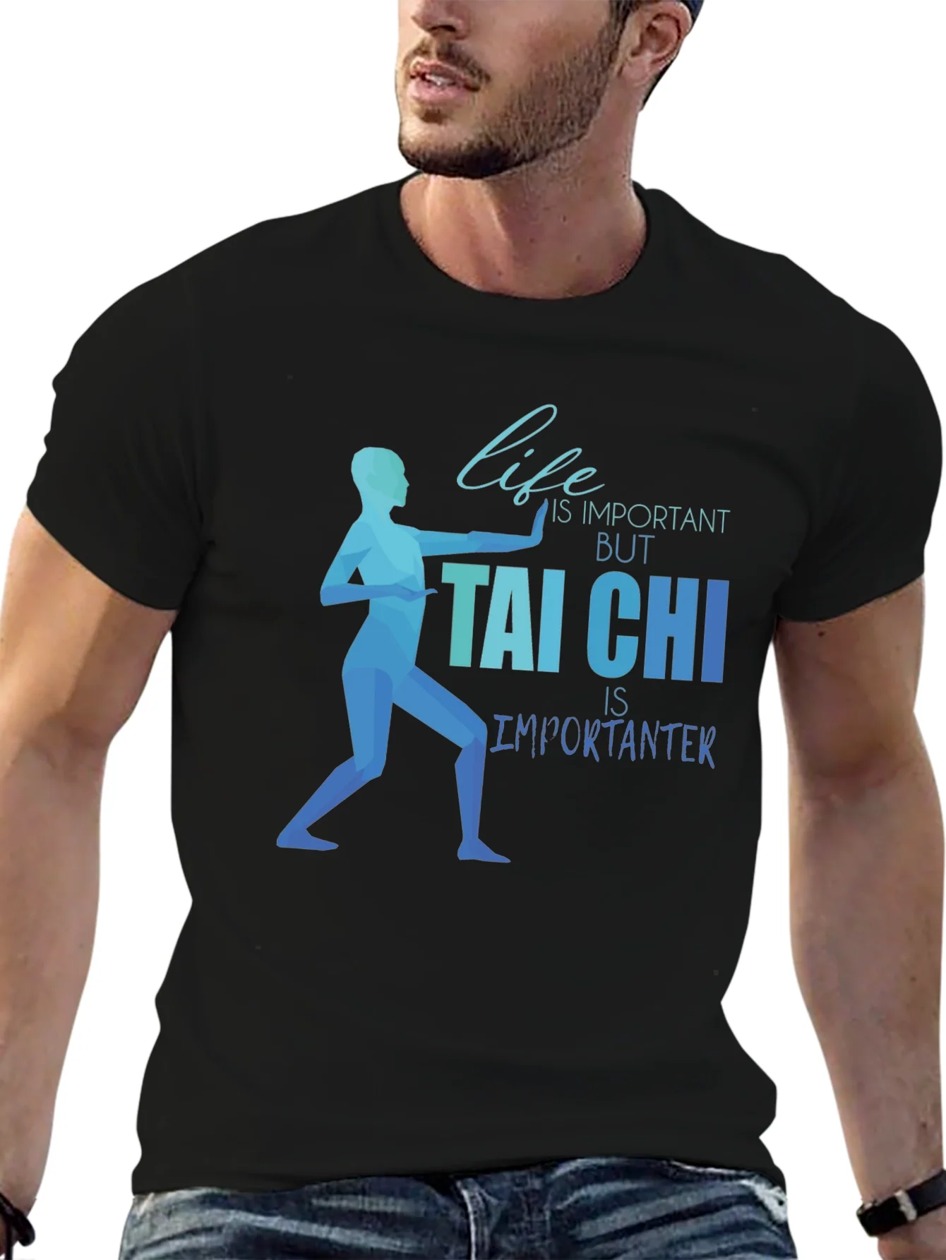 Rebbecca Tai Chi Is Importanter Graphic Tee