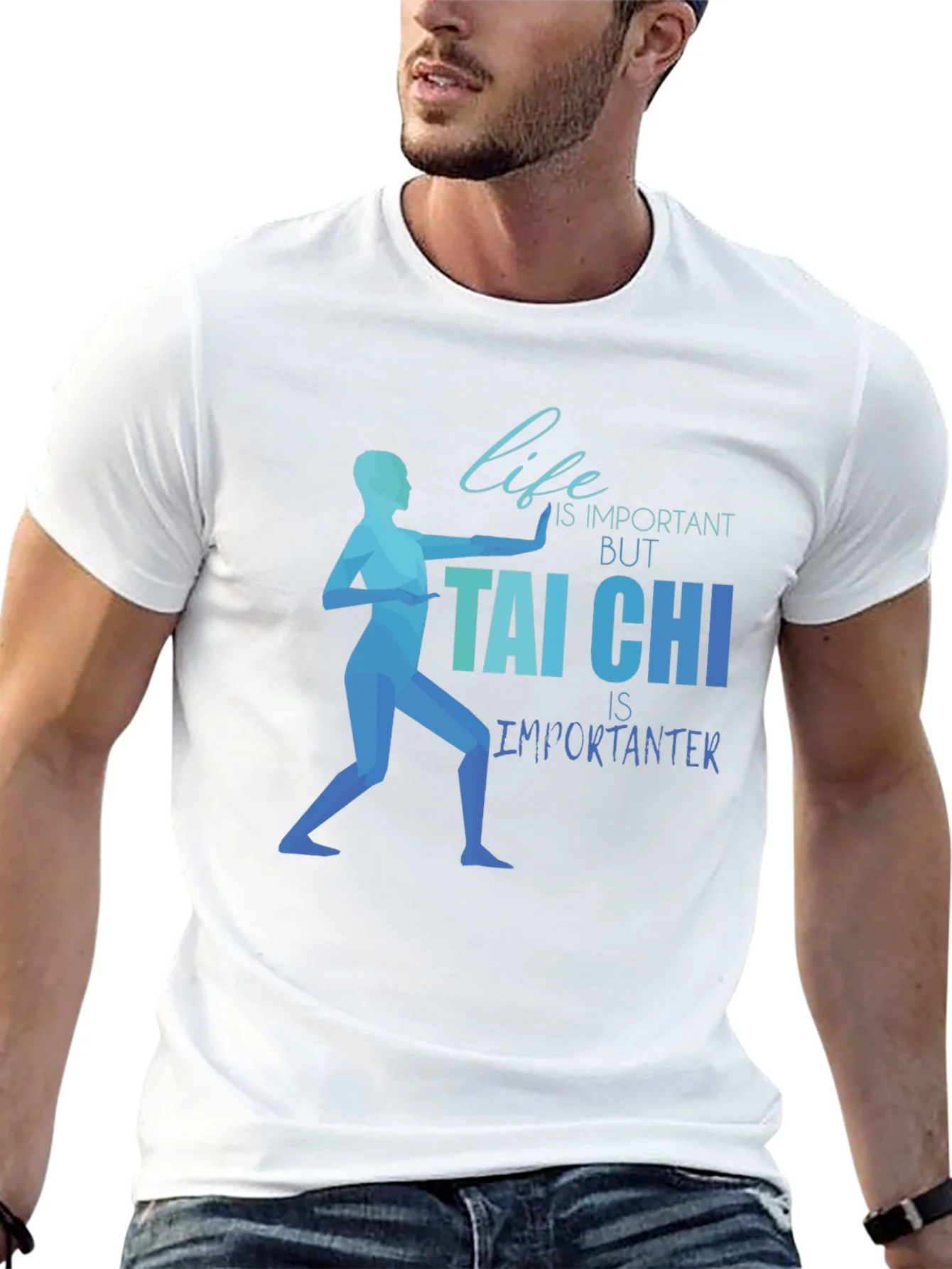 Rebbecca Tai Chi Is Importanter Graphic Tee