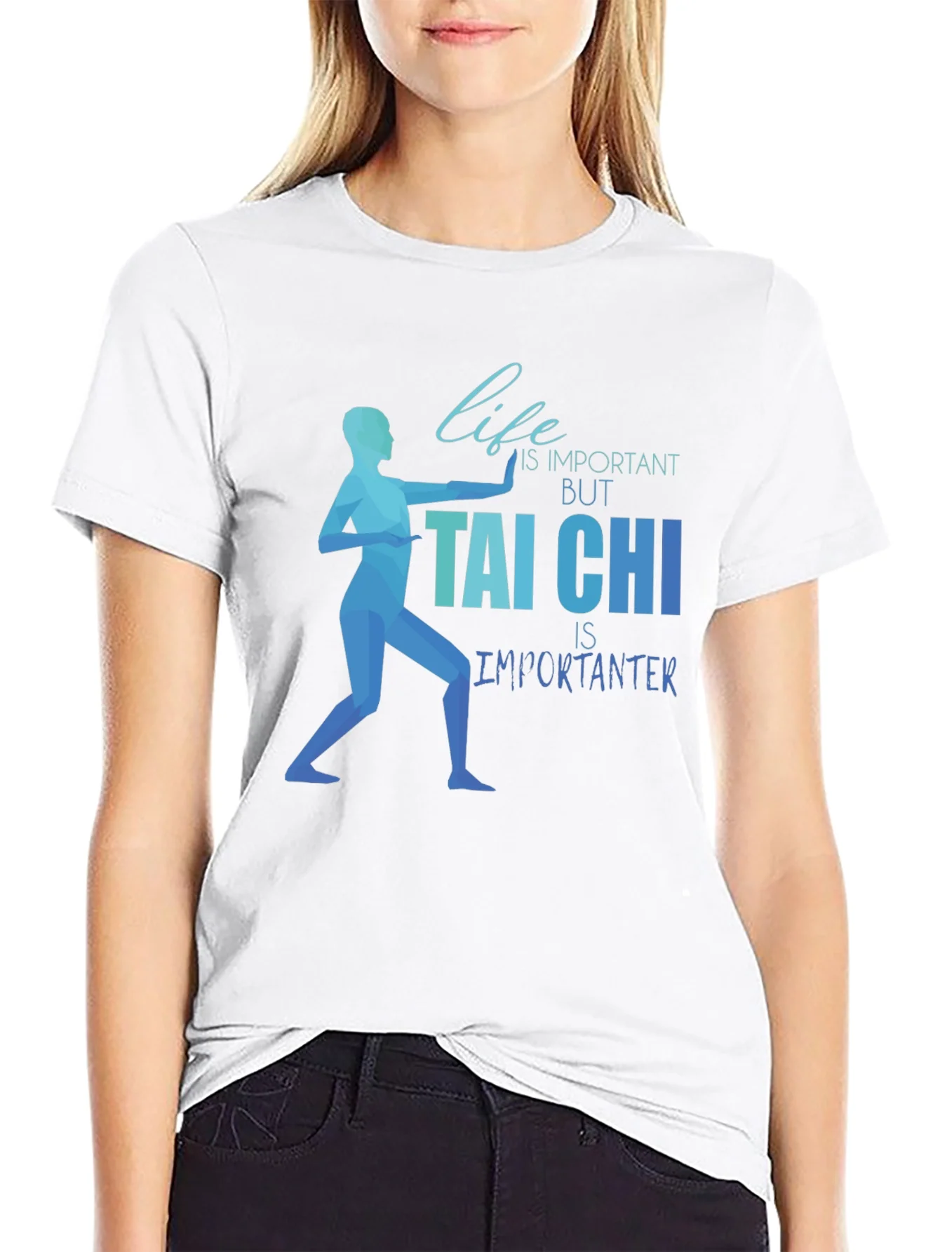 Rebbecca Tai Chi Is Importanter Graphic Tee