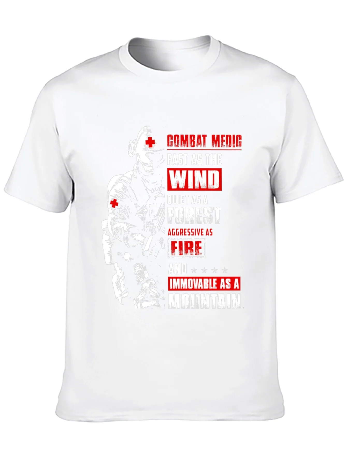 Rebbecca Combat Medic Graphic T-Shirt