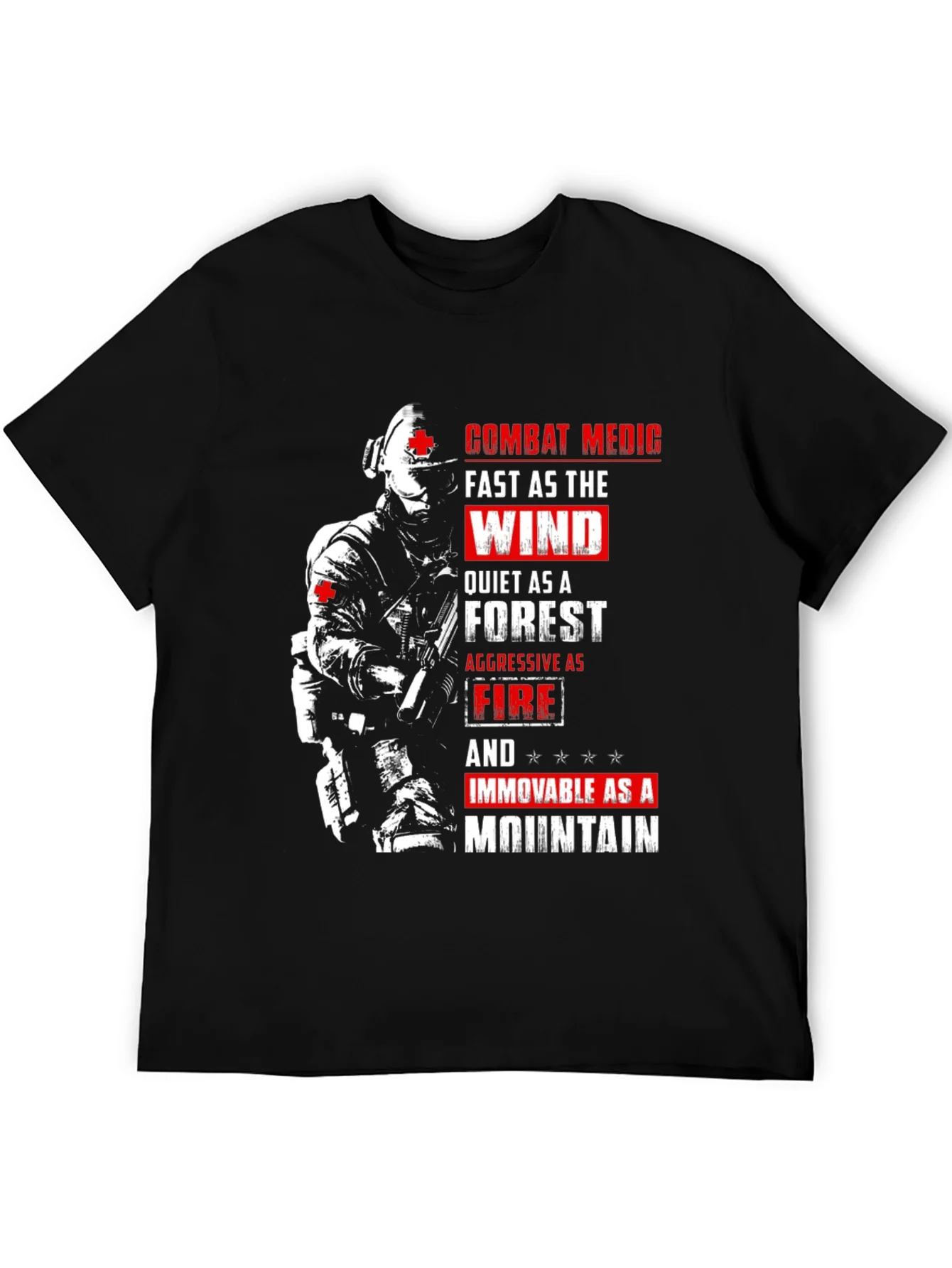 Rebbecca Combat Medic Graphic T-Shirt