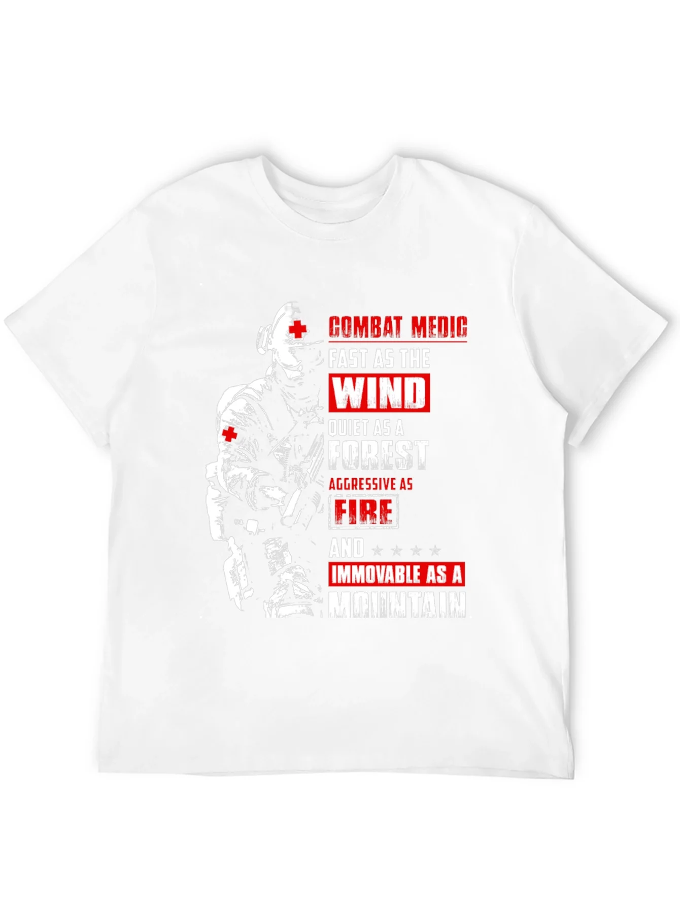 Rebbecca Combat Medic Graphic T-Shirt