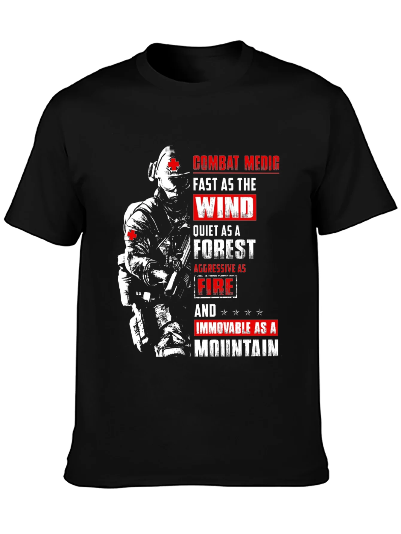 Rebbecca Combat Medic Graphic T-Shirt