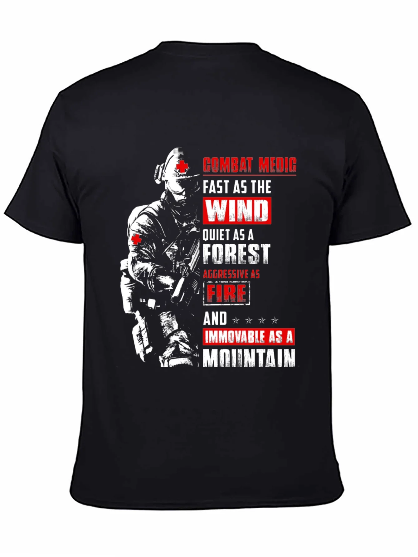 Rebbecca Combat Medic Graphic T-Shirt