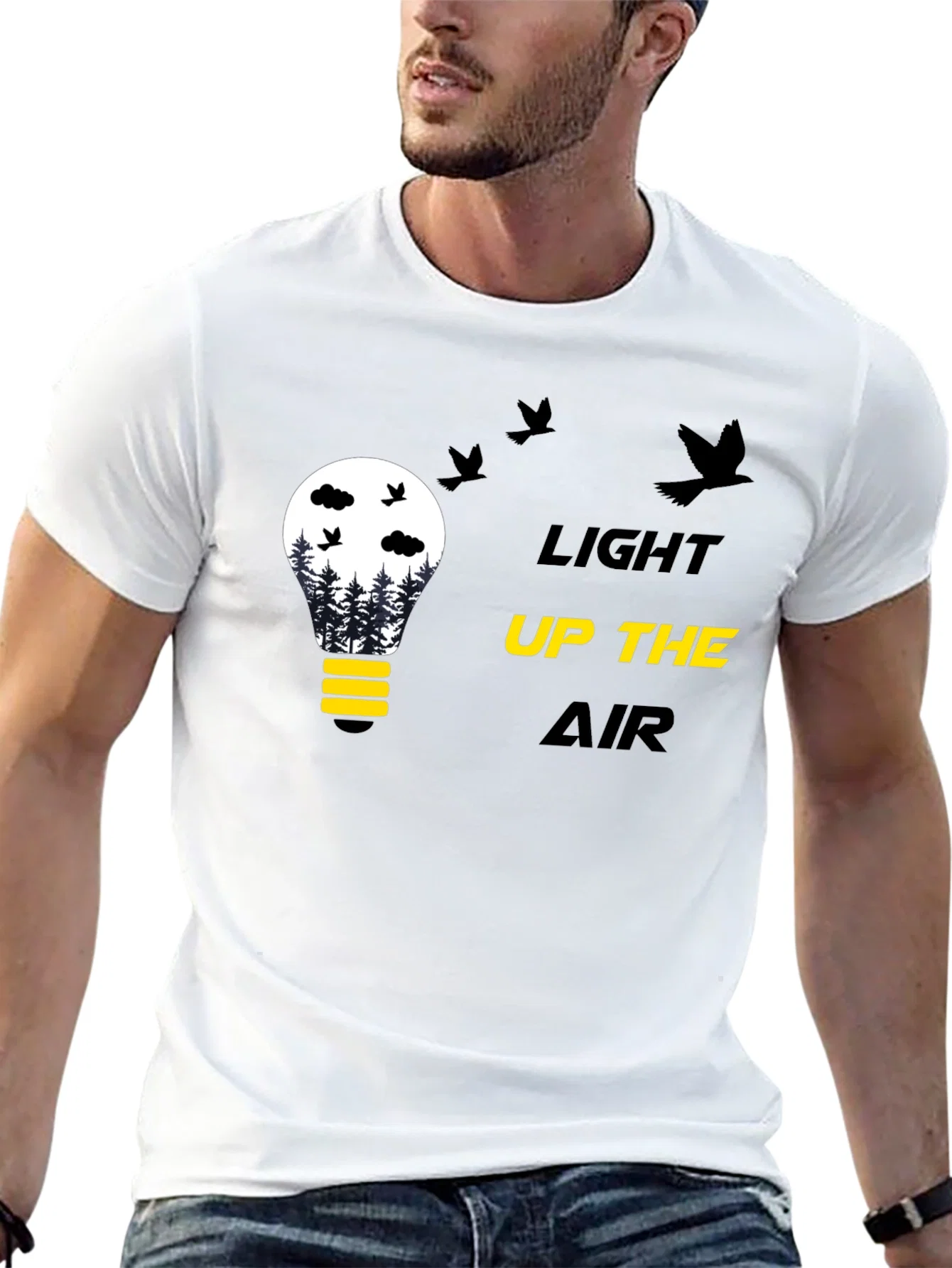 Rebbecca Light Up The Air Graphic Tee