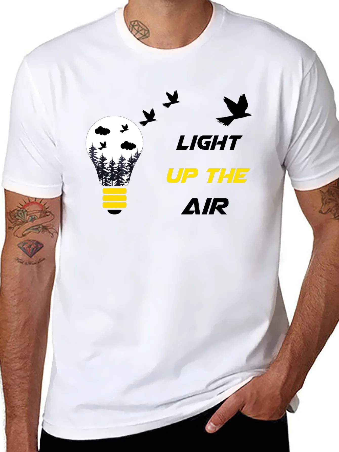 Rebbecca Light Up The Air Graphic Tee
