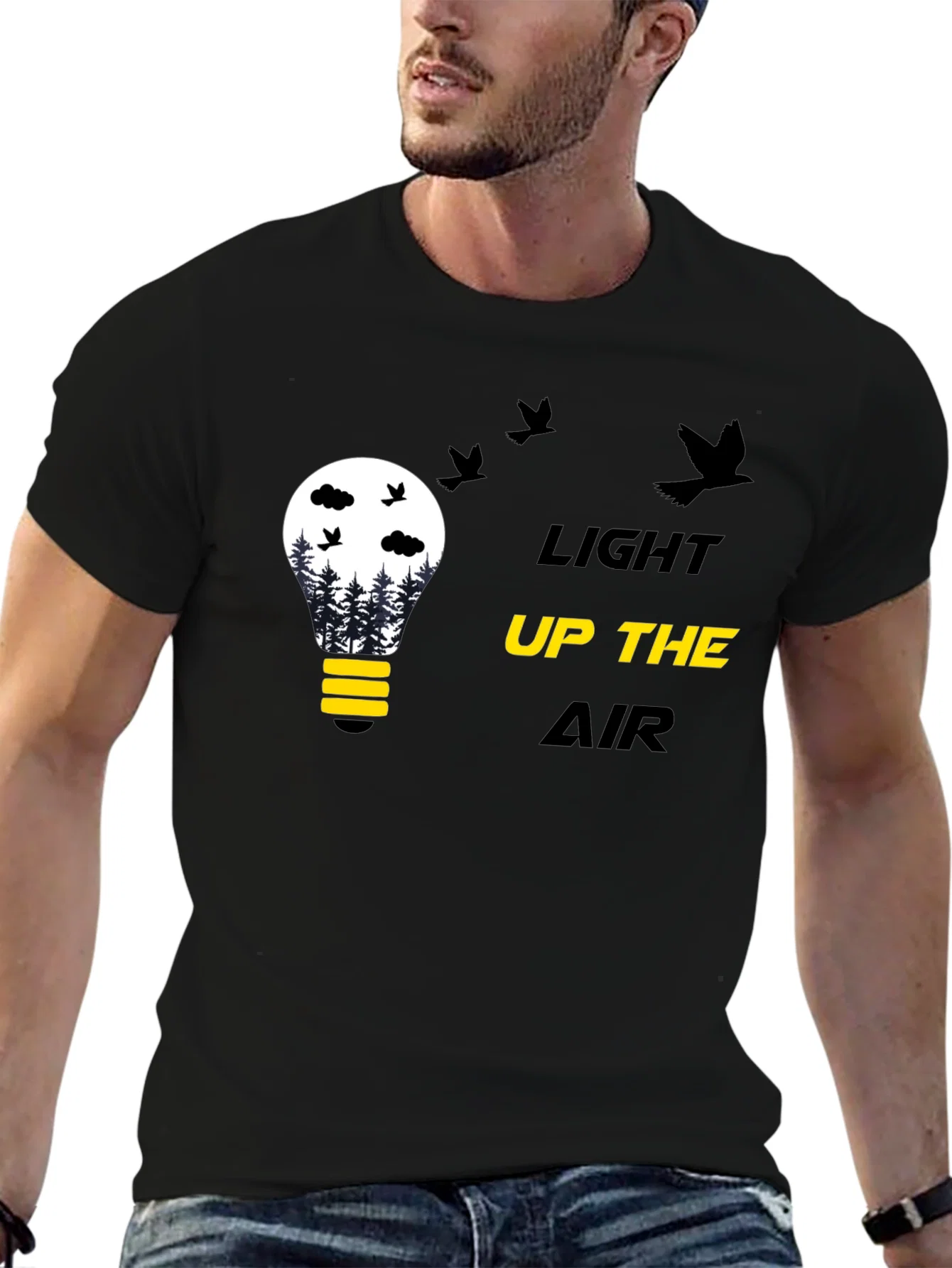 Rebbecca Light Up The Air Graphic Tee