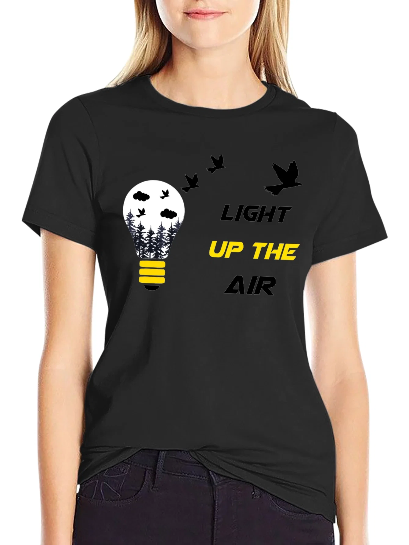 Rebbecca Light Up The Air Graphic Tee